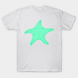 Starfish (cyan) T-Shirt